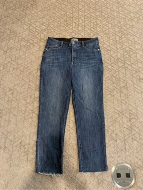 Wit & Wisdom Dark Wash Straight-Leg Jeans